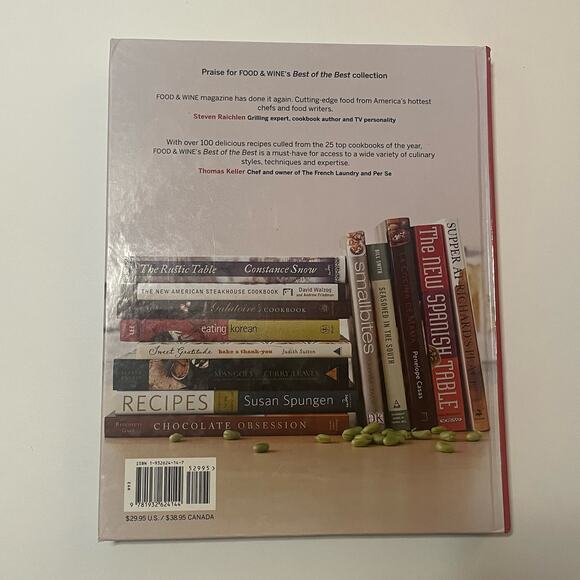 Best of the Best Cookbook Volume 9 by Food & Wine full color 288 pages recipes - Picture 2 of 4
